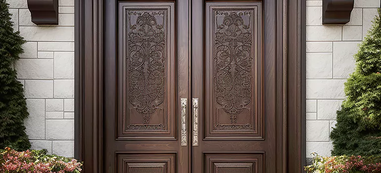Double Front Doors in Lakeside, FL