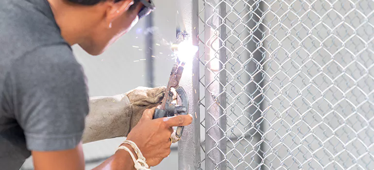 Commercial Mesh Door Repair in Lakeside, FL